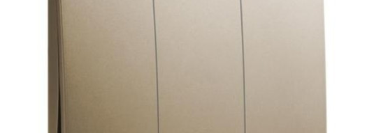 Выключатель трехклавишный - Mallia - Dark Bronze