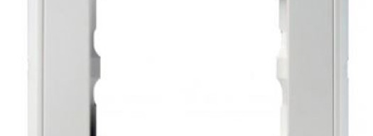 Рамка 1 пост - Cariva - белый