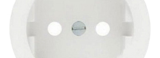 Лицевая панель для розетки 2K+3 - Celiane - белый