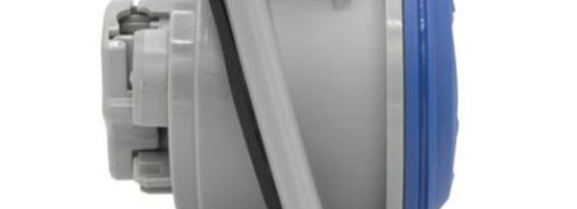 Встраиваемая наклонная розетка 2К+З 16А 230В IP44 - P17 Tempra Pro