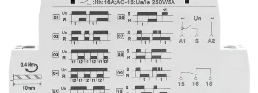 Многофункциональное реле времени с дисплеем 16А - GEYA