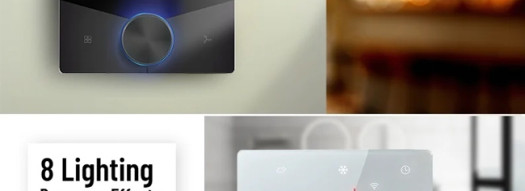 Термостат для 2 трубных фанкойлов - белый