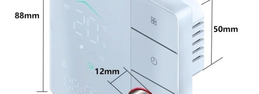 Терморегулятор для теплого пола BT11 16A/3A - белый