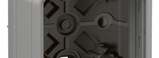 Коробка 1 пост - Plexo IP55 - серый