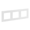 Рамка 3 поста - Niloe Step - белый