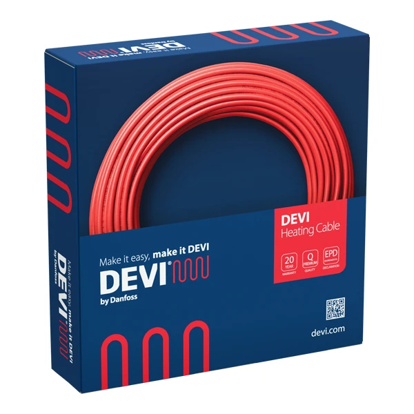 Двухжильные нагревательные кабели Devi (Danfoss)